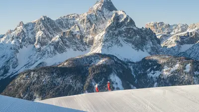 Schneeschuhwanderung in der Dolomitenregion 3 Zinnen