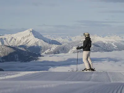 Skifahren in den 3 Zinnen © Harald Wisthaler