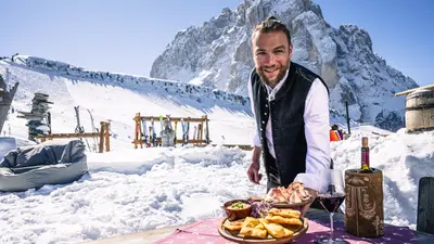 In den Hütten des Grödnertals bleiben keine kulinarischen Wünsche unerfüllt