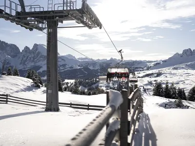 Skifahren Puflatsch © Seiser Alm Marketing / Roschan Fill
