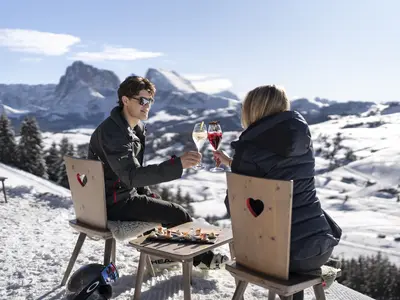 Skifahren Puflatsch © Seiser Alm Marketing / Roschan Fill