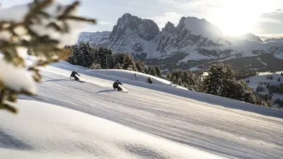 Skifahren Puflatsch