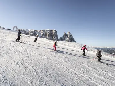 Snowpark Spitzbuehl © Seiser Alm Marketing / Roschan Fill