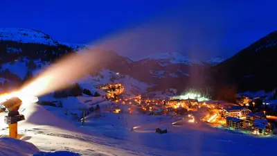 Beschneiung in Arabba