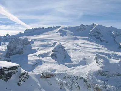 Blick auf die Marmolada © www.fassa.com
