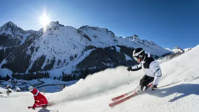 Perfekte Skibedingungen in Arabba