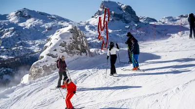 Skifahren in Cortina d´Ampezzo