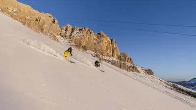 Skifahren in Carezza