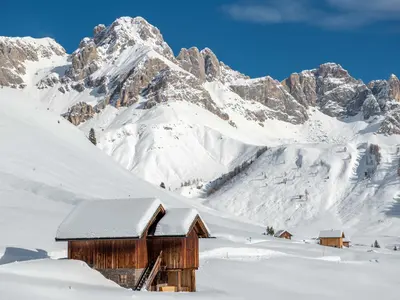 Beste Schneebedingungen im Fassatal © Archivio Immagini ApT Val di Fassa / Mattia Rizzi