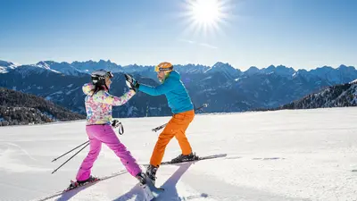 Im Skicenter Latemar