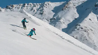 Skifahren im Val di Fiemme