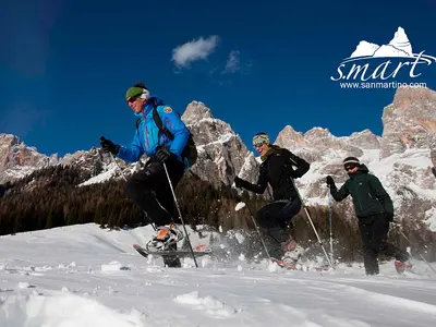 Schneeschuhwandern in San Martino © San Martino