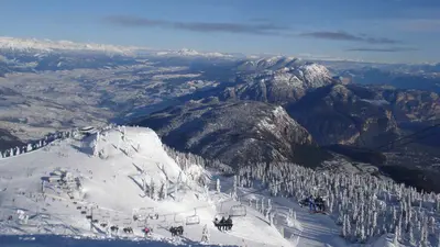 Aussicht von der Bergstation