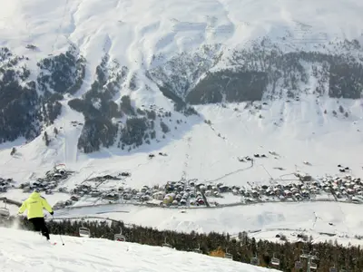 Abfahrt in Livigno © Livigno