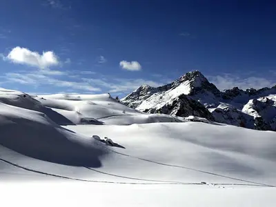 Abseits der Pisten © Monterosa Ski