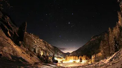 Champorcher bei Nacht