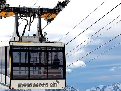 Gondel Passo dei Salati-Indren © Monterosa Ski
