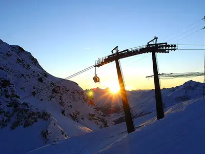 Sessellift SantAnna-Colle Betta © Monterosa Ski