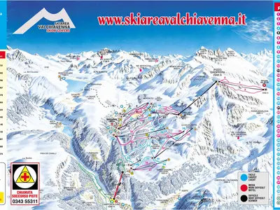 Pistenplan Valchiavenna
