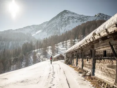 Winterwandern im Ultental © Tourismusbüro Ultental