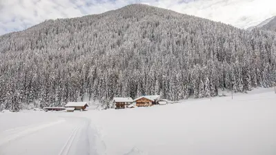 Langlauf im tiefverschneiten Ultental