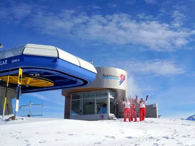 Bergstation Sonnklar am Speikboden auf 2.400m © Speikboden AG