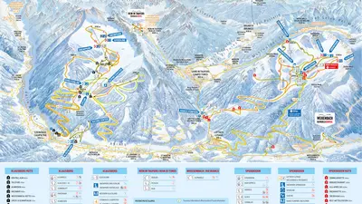 Pistenplan Klausberg & Speikboden (SkiWorld Ahrntal)
