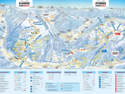 Pistenplan Speikboden