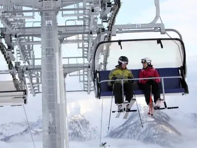 Sessellift Ortler Skiarena © Marketinggesellschaft Meran/Frieder Blickle