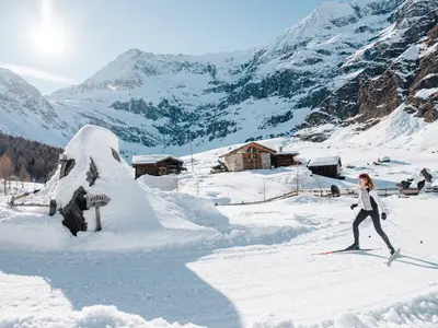Langlaufen im Passeiertal © Benjamin Pfitscher