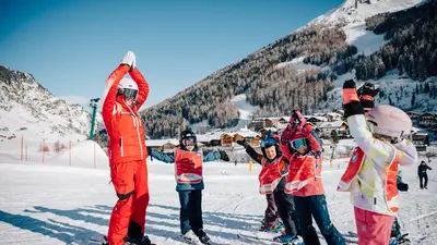 Skikurse für Kinder im Skigebiet Pfelders