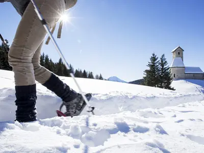 Schneeschuhwandern am Vigiljoch © MGM/Alex Filz