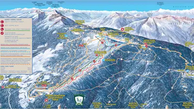 Pistenplan Vigiljoch