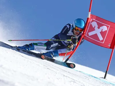 Skirennfahrer in Folgaria © Folgariaski