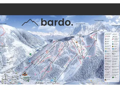 Pistenplan Bardonecchia
