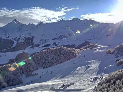 Blick ins Skigebiet Pila © Pila Valle d'Aosta