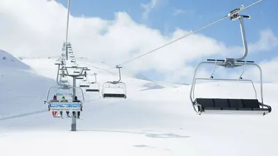 Sessellift im Skigebiet Hemsedal Skicenter