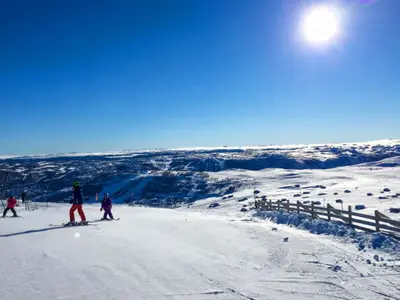 Panoramablick im Skigebiet Geilofjellet © Geilo Holiday