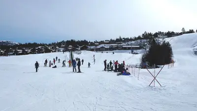 Kinderbereich im Skigebiet Vradal Skicenter