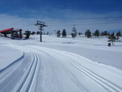 Loipen im Skigebiet Vradal Skicenter © Vradal Panorama AS