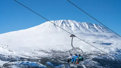 Gausta Ski Resort in Norwegen