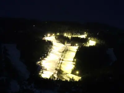 Nachtskifahren im Skigebiet Lifjell Skisenter © lifjell.telemark