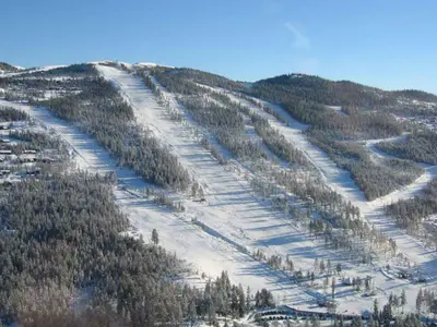 Blick auf das Skigebiet Nesbyen © Nesbyen Alpinsenter