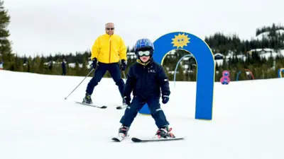 Kind im Smaland im Skigebiet Nesbyen