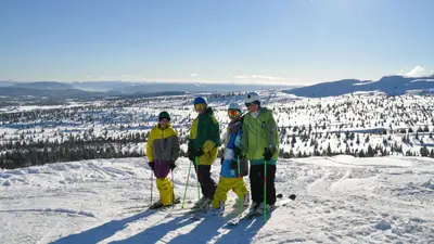 Familienfreundliches Skigebiet Golsfjellet