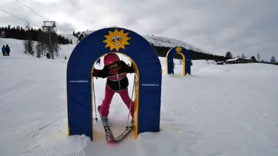 Kinderbereich im Skigebiet Golsfjellet