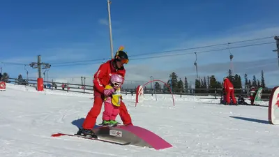 Kinderskischule im Skigebiet Golsfjellet