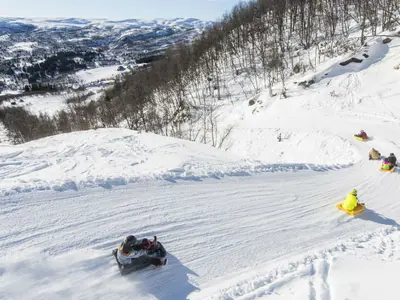 Rodelbahn im Skigebiet Skarslia © Skarslia Ski og Akesenter