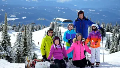Family in Big White