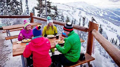 Vielfältiges Gastronomieangebot in Whistler Mountain